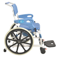 22 inch Wheelchair Aluminium Commode Chair