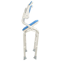 Aluminium Alloy Frame Bath Chair with Softer Eva Pad