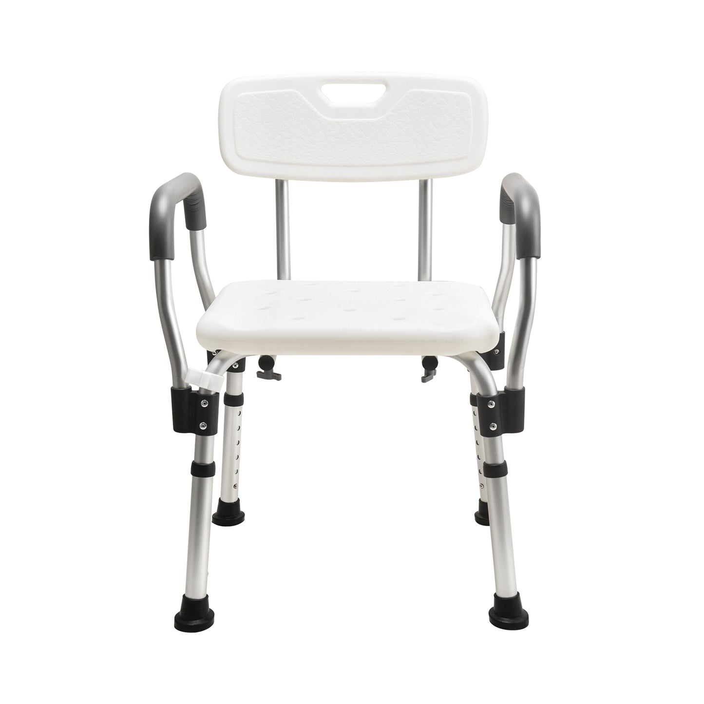 Thick White Aluminium Bath Chair