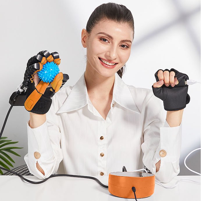 One Hand Robotic Finger Rehability Equipment