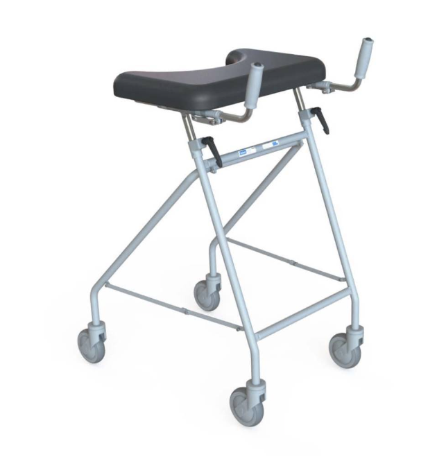 K Care Walking Tutor with Swivel Wheels and Padded Armrest