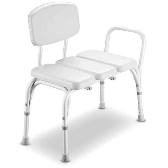 Care Quip Bath Transfer Bench – Padded