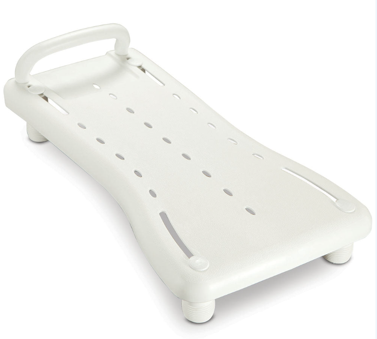 Care Quip Plastic wide Bathboard Adjustable with Rail