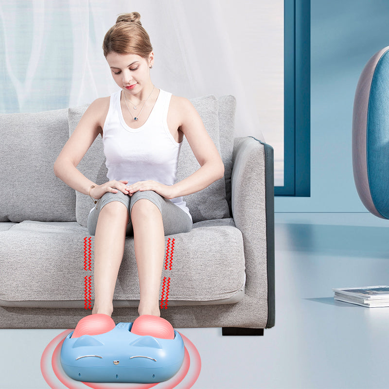 Foot Massager Heating Therapy High Frequency Vibration