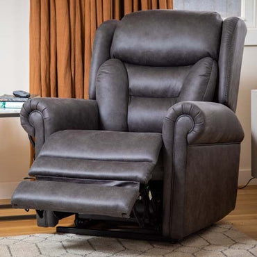 DONATELLO LIFT RECLINER - LATERAL BACKREST CANYON STEEL