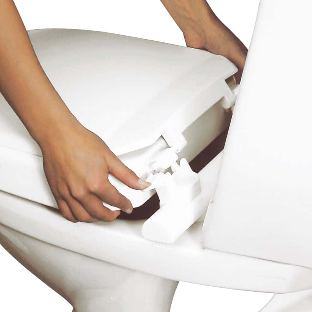 Etac Hi-Loo Fixed Toilet Seat Raiser with/without arm support