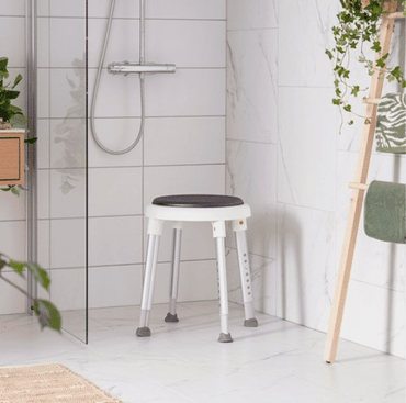 Etac Easy Swivel Seat Shower Stool (With Swivel Pad) Grey