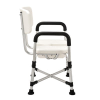 Lightweight White Aluminium Bath Chair