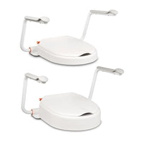 Etac Hi-Loo Fixed Toilet Seat Raiser with/without arm support