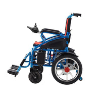 Red Black Electric Wheelchair Portable