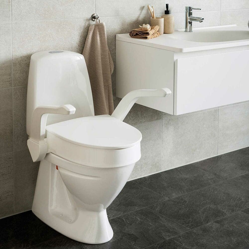 Etac My-Loo Fixed Toilet Seat with Arm Supports