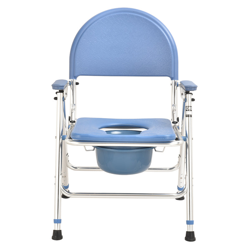 Thick Frame Commode Chair with Waterproof Seat