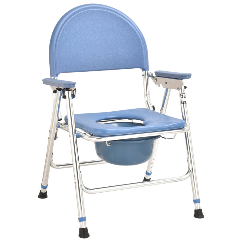 Thick Frame Commode Chair with Waterproof Seat