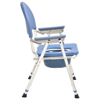 Thick Frame Commode Chair with Waterproof Seat