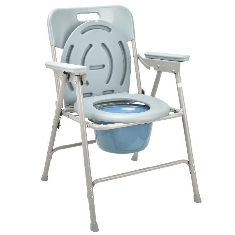 Stainless Steel Commode Chair Foldable