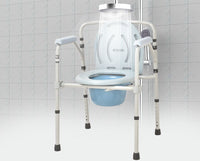 Firm Steel Commode Chair for Bathroom