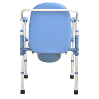 Foldable Commode Chair with Aluminium Frame