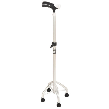 Sturdy Silver Aluminium Walking Stick