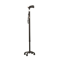 Black Aluminium Walking Stick