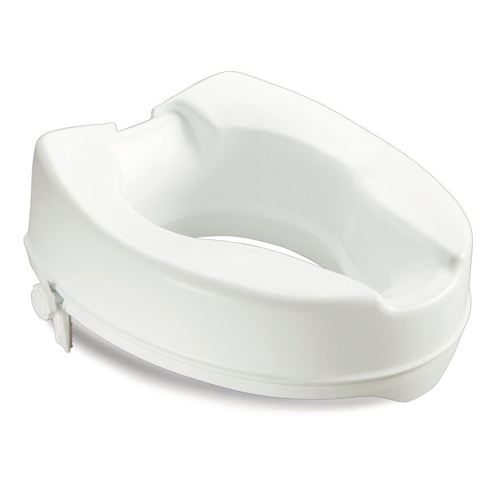 Serenity Raised Toilet Seat With Lid -