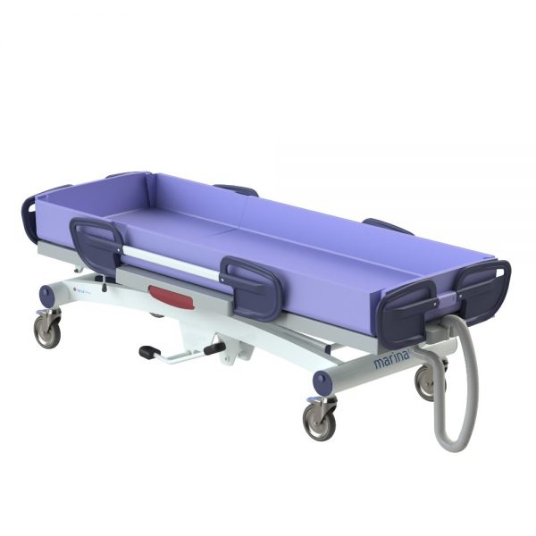 Lopital Marina Basic Hydraulic Shower Trolley