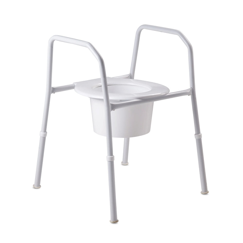 Care Quip Overtoilet Aid with Splash Guard - Ideal for those with hip/knee injuries