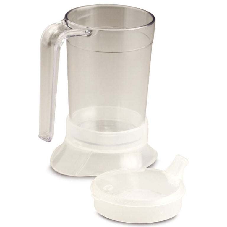 Clear Polycarbonate Mug with 2 Lids