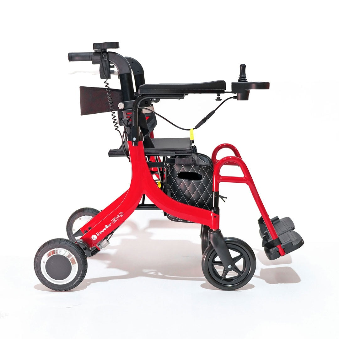 E-Traveller EVO Hybrid Electric Rollator Walker Wheelchair