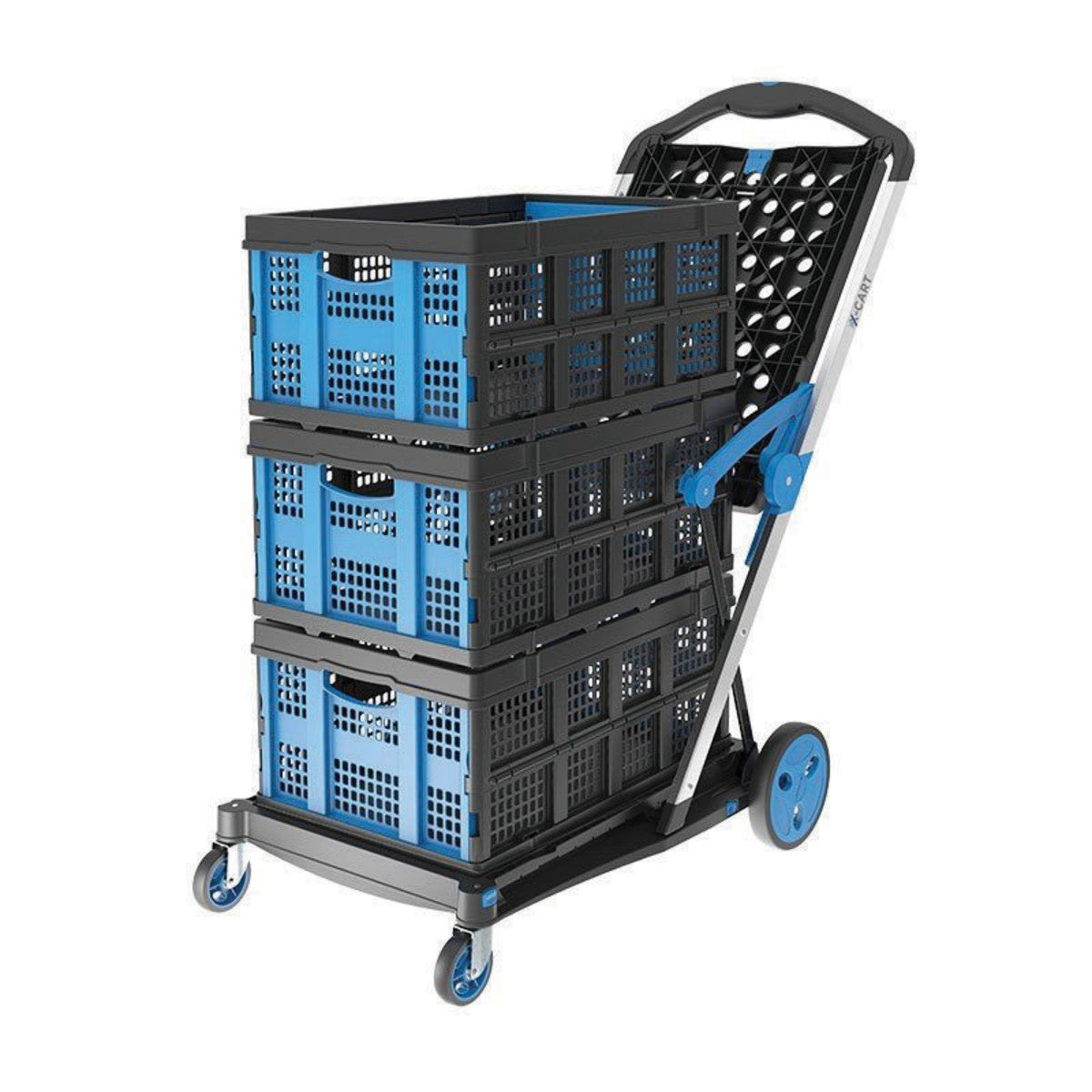 X-Cart Lightweight Folding Trolley Cart - Lightweight Folding Trolley Cart