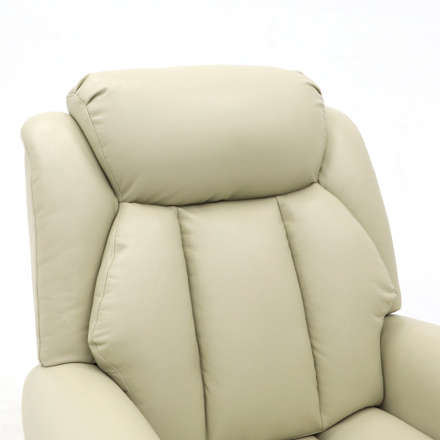 Luxury Air Leather Lift Recliner Chair with OKIN Motor, 35D Foam, and High Weight Capacity