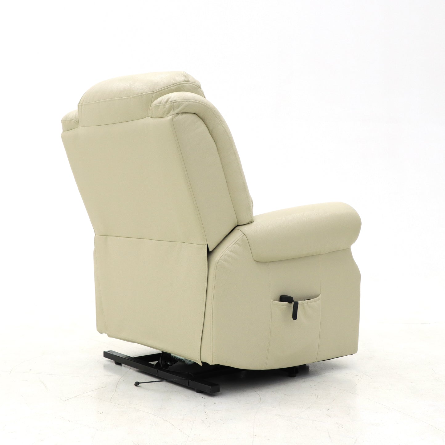 Luxury Air Leather Lift Recliner Chair with OKIN Motor, 35D Foam, and High Weight Capacity