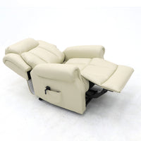 Luxury Air Leather Lift Recliner Chair with OKIN Motor, 35D Foam, and High Weight Capacity