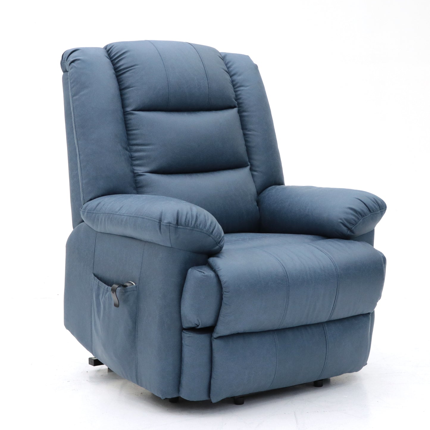 Blue Power Recliner Lift Chair 180 kg Max Load High density Foam