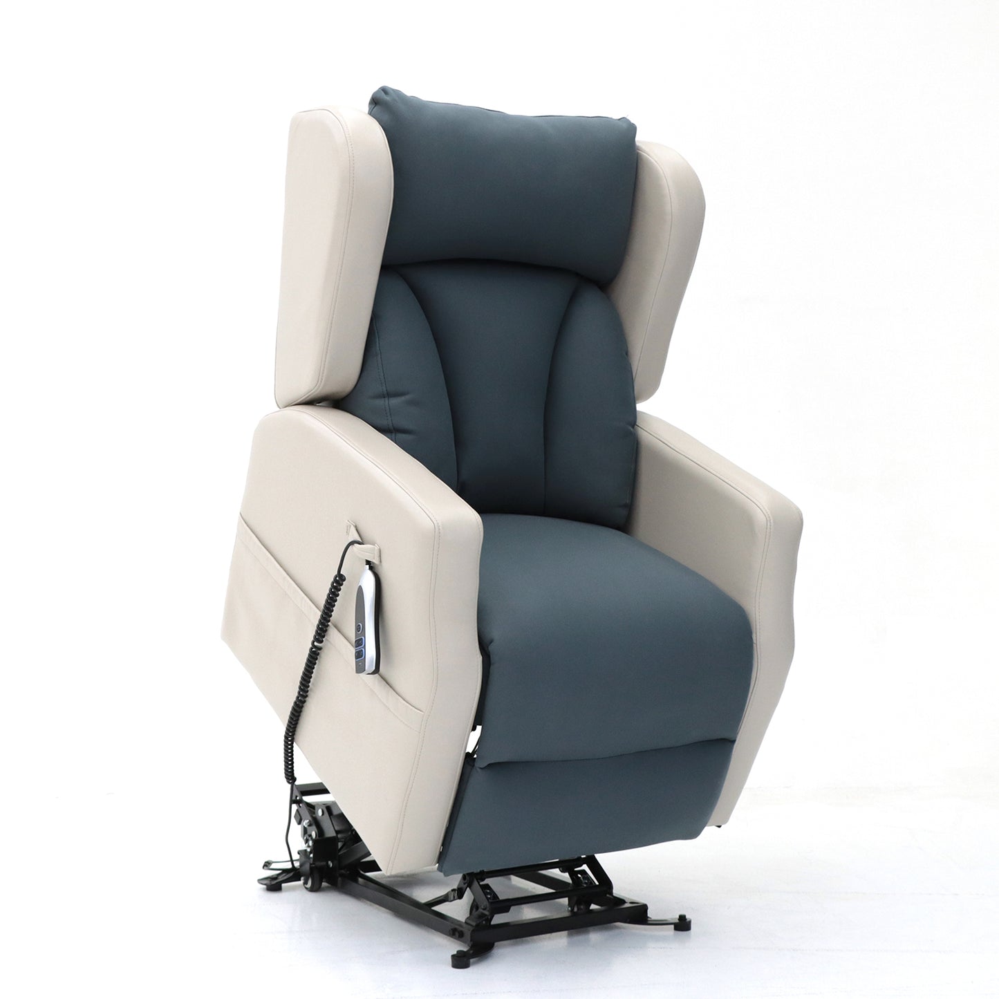 Recliner Chair with Dual Motor and Roller System