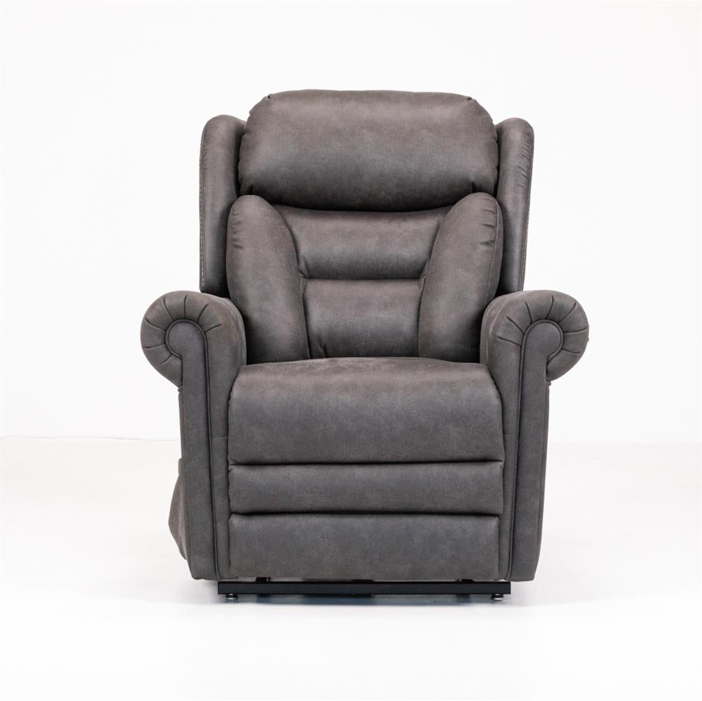 DONATELLO LIFT RECLINER - LATERAL BACKREST CANYON STEEL