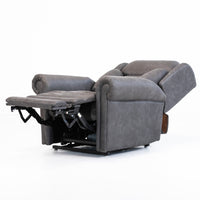 DONATELLO LIFT RECLINER - LATERAL BACKREST CANYON STEEL