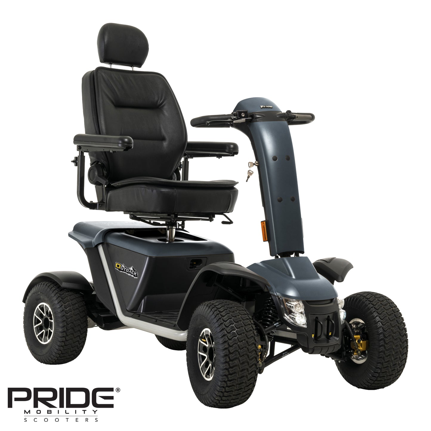 Pride Outback Mobility Scooter + Free Rear bag + free USB charger