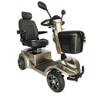 Heavy Duty Disability Scooter with 250 Kg Max Load (White & Blue)