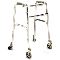 Care Quip Walking Frame – Folding with Front/Rear Wheels