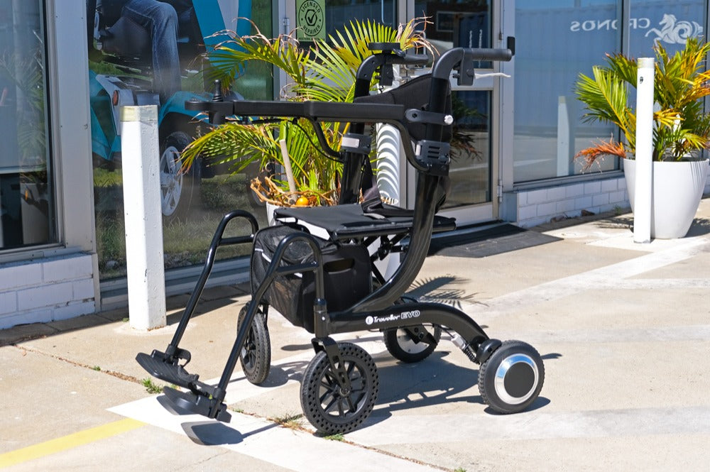 E-Traveller EVO Elite Electric Rollator Walker Wheelchair