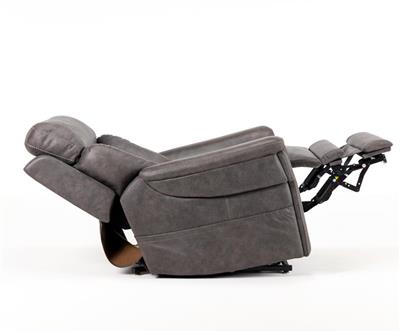 DONATELLO PLUS PETITE LIFT RECLINER - CANYON STEEL