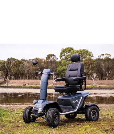 Pride Outback Mobility Scooter + Free Rear bag + free USB charger