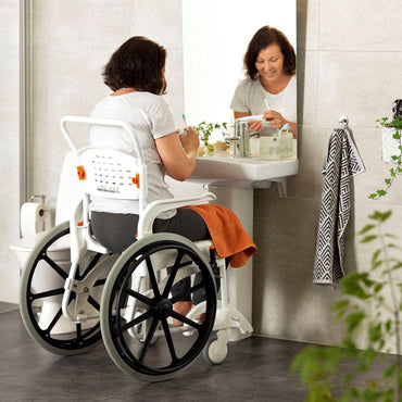 Etac Clean Self Propelled Mobile Shower Commode