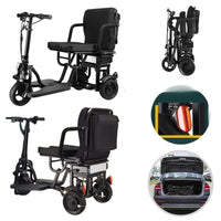 3 Wheel Mobility Power Scooter Electric Folding for Seniors Travel Wheelchair